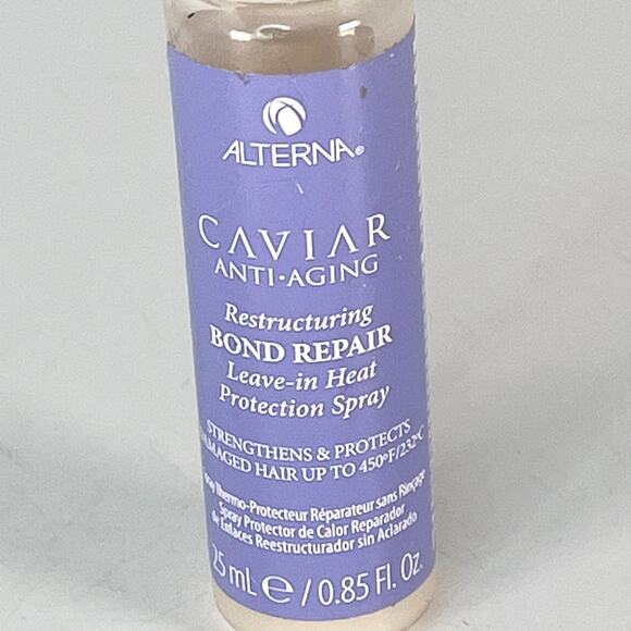 Alterna Caviar Anti-Aging Restructuring Bond Repair Heat Travel .85 fl oz New - Picture 2 of 5